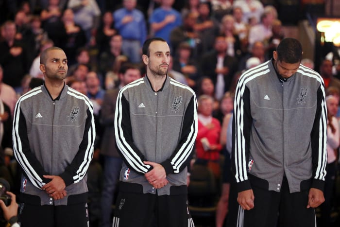 Tim Duncan Manu Ginobili, Tony Parker, San Antonio Spurs